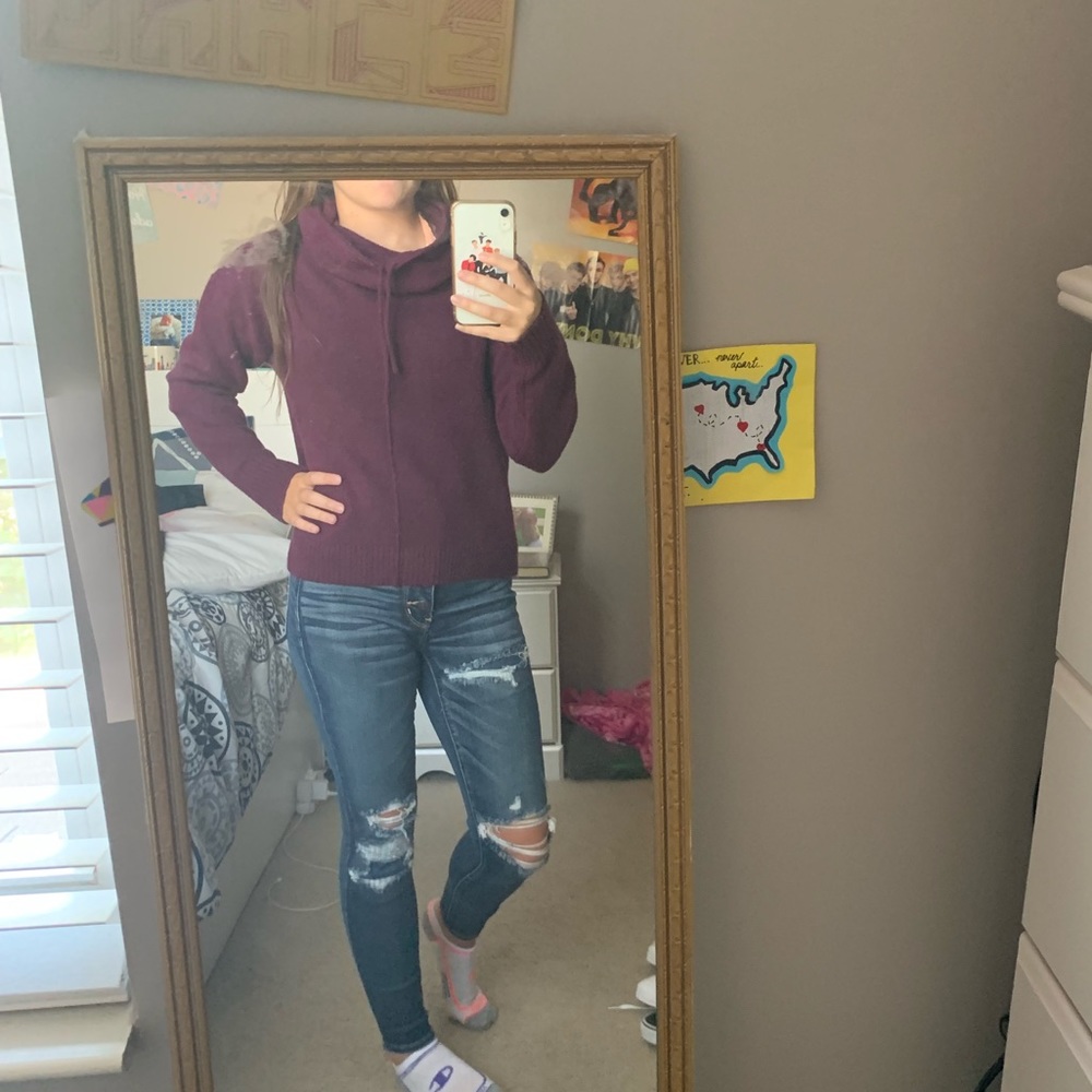 “It’s our time” maroon sweater